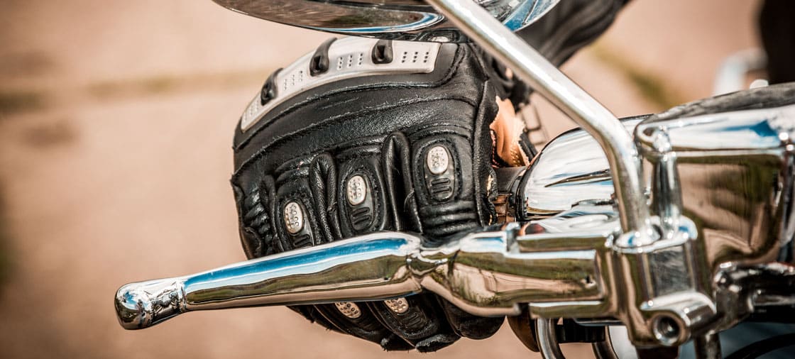 Motorcycle modification ape hanger on a harley davidson bike