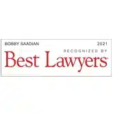 Best Lawyers Award 2021 - Bobby Saadian