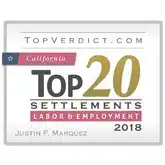 Top 20 Settlements - Labor & Employment 