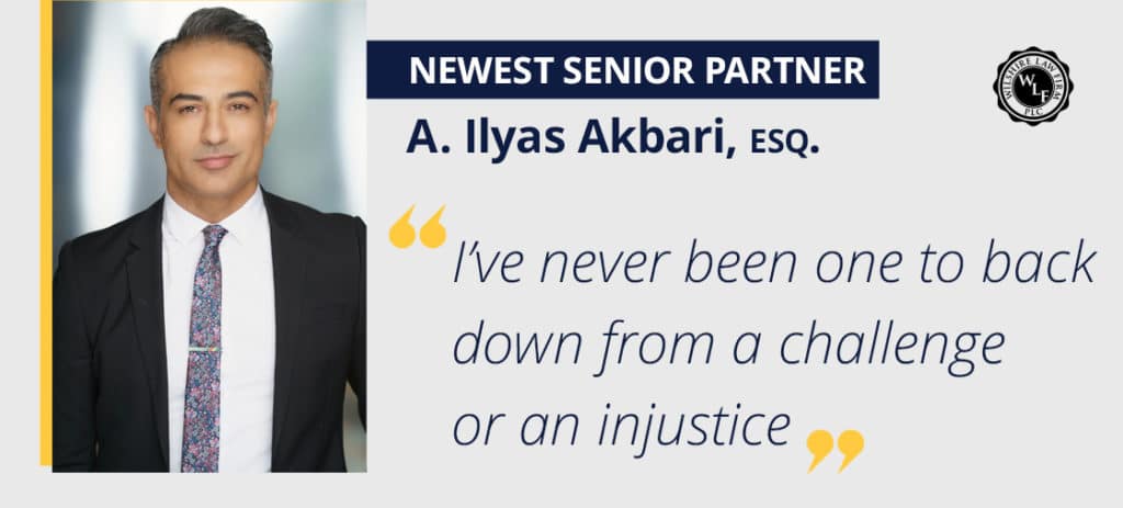 Quote from Ilyas Akbari on senior partnership