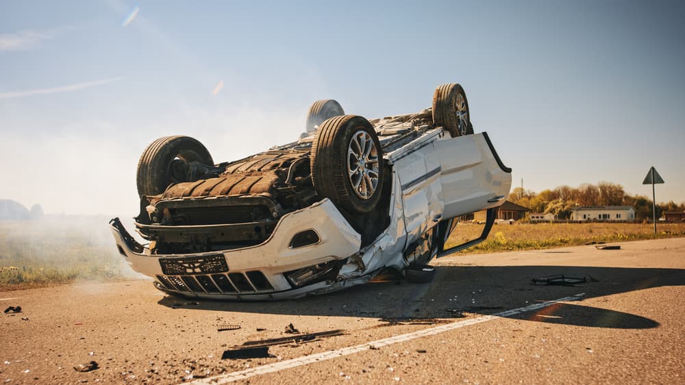 rollover car accident